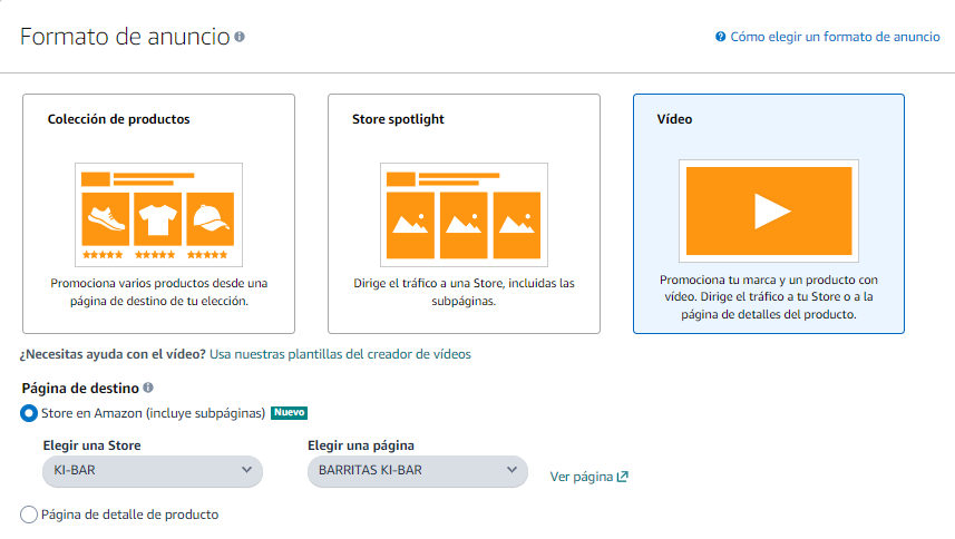 formato anuncio video sponsored brands