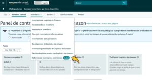 tutorial informe Inventario y reembolso Amazon paso 4