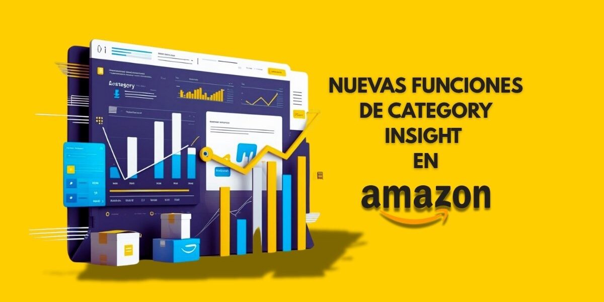 analisis-categorias-amazon-seller.jpg Visualización de las nuevas funciones de Category Insight en Amazon España, incluyendo Top Grossing y Newly Launched para analizar categorías y productos más vendidos