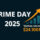 Imagen con fondo azul y letras que pone "PRIME DAY 2025" y una grafica en ascendente con la cifra de 24.100M de dolares